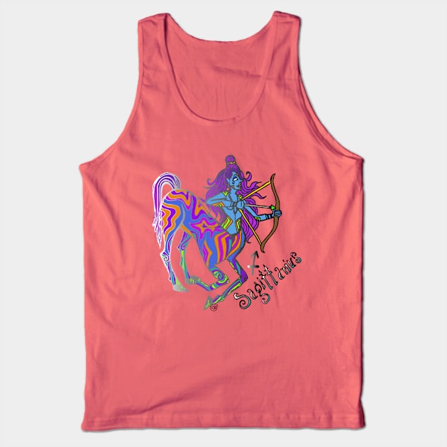 Sagittarius Tank Top by charleyllama